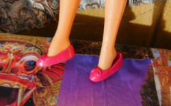 sindy cherry pink shoes b